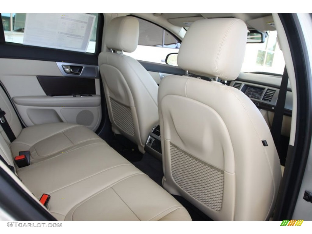 Barley/Warm Charcoal Interior 2012 Jaguar XF Standard XF Model Photo #56058956