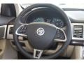 Barley/Warm Charcoal 2012 Jaguar XF Standard XF Model Steering Wheel