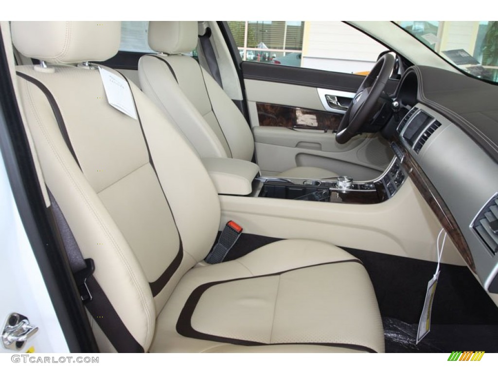 Barley/Truffle Interior 2012 Jaguar XF Portfolio Photo #56059268