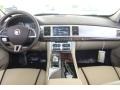 2012 Jaguar XF Barley/Truffle Interior Dashboard Photo