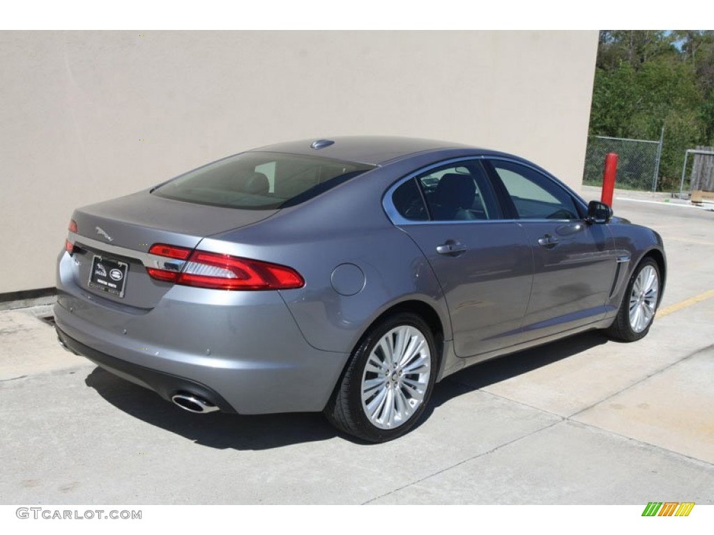 Lunar Grey Metallic 2012 Jaguar XF Portfolio Exterior Photo #56059385