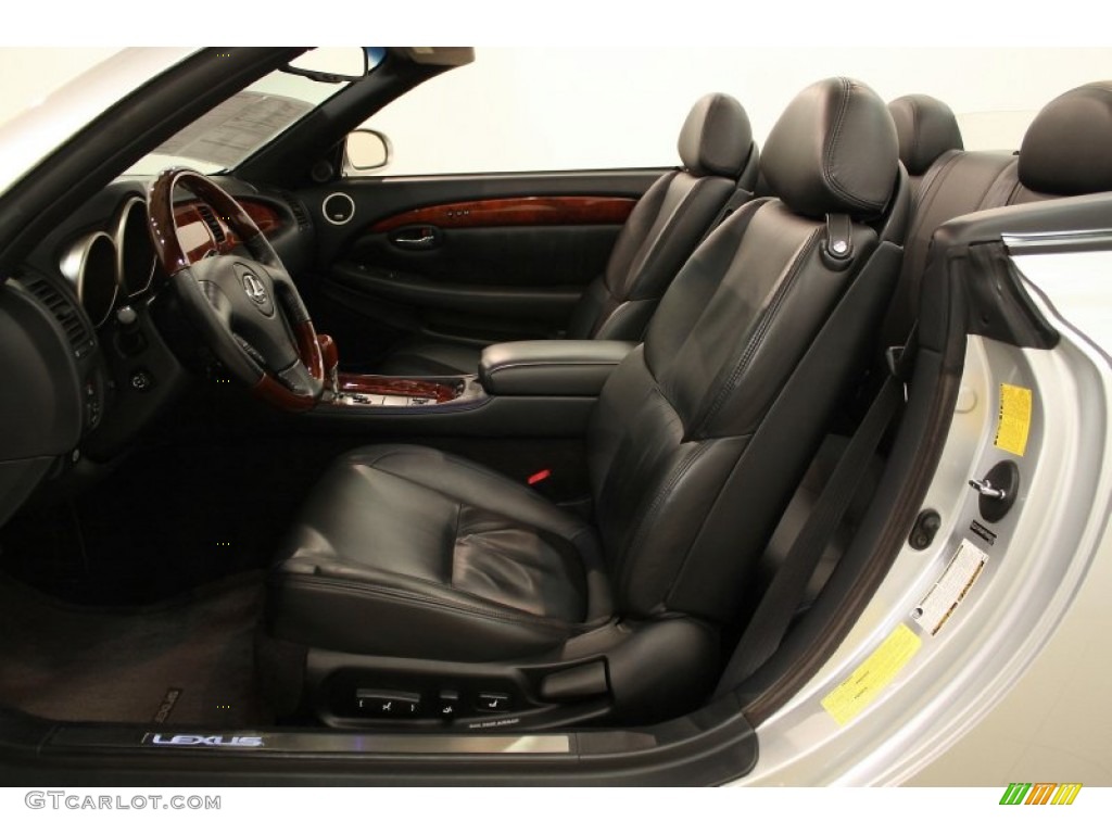 Black Interior 2006 Lexus SC 430 Photo #56060045