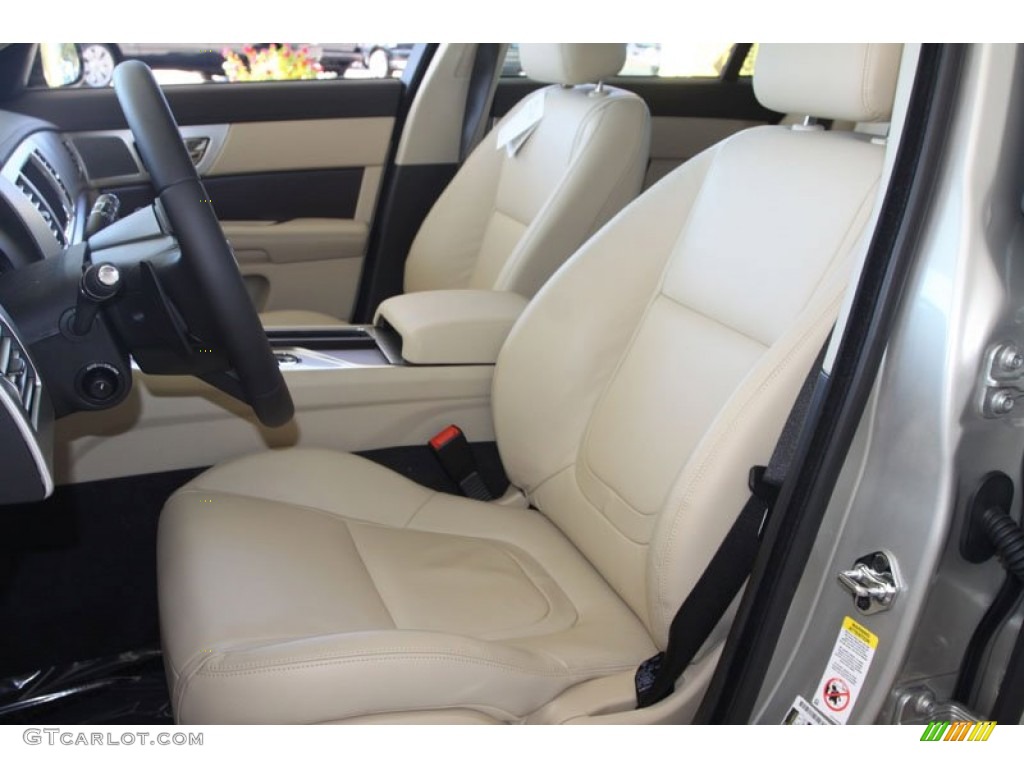 Barley/Warm Charcoal Interior 2012 Jaguar XF Standard XF Model Photo #56060333