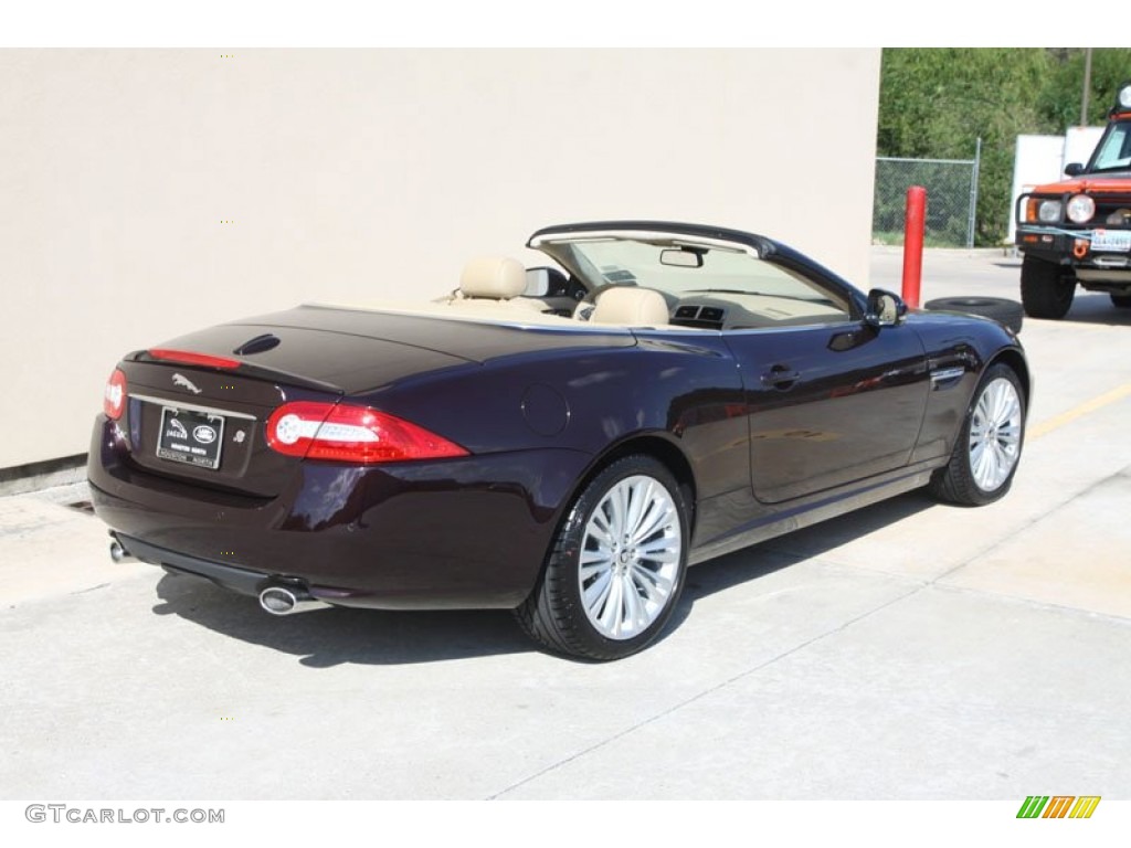 Caviar Metallic 2012 Jaguar XK XK Convertible Exterior Photo #56060753