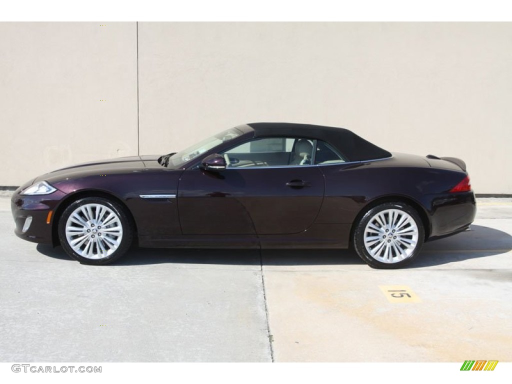 Caviar Metallic 2012 Jaguar XK XK Convertible Exterior Photo #56060840