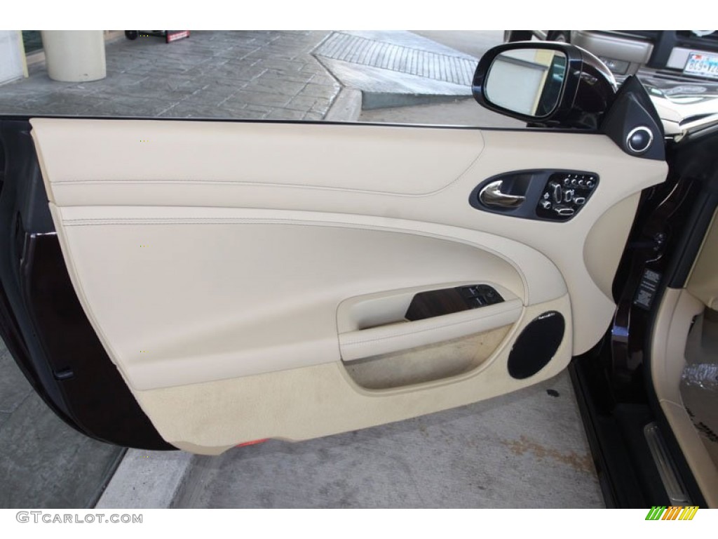 2012 Jaguar XK XK Convertible Caramel/Caramel Door Panel Photo #56060897