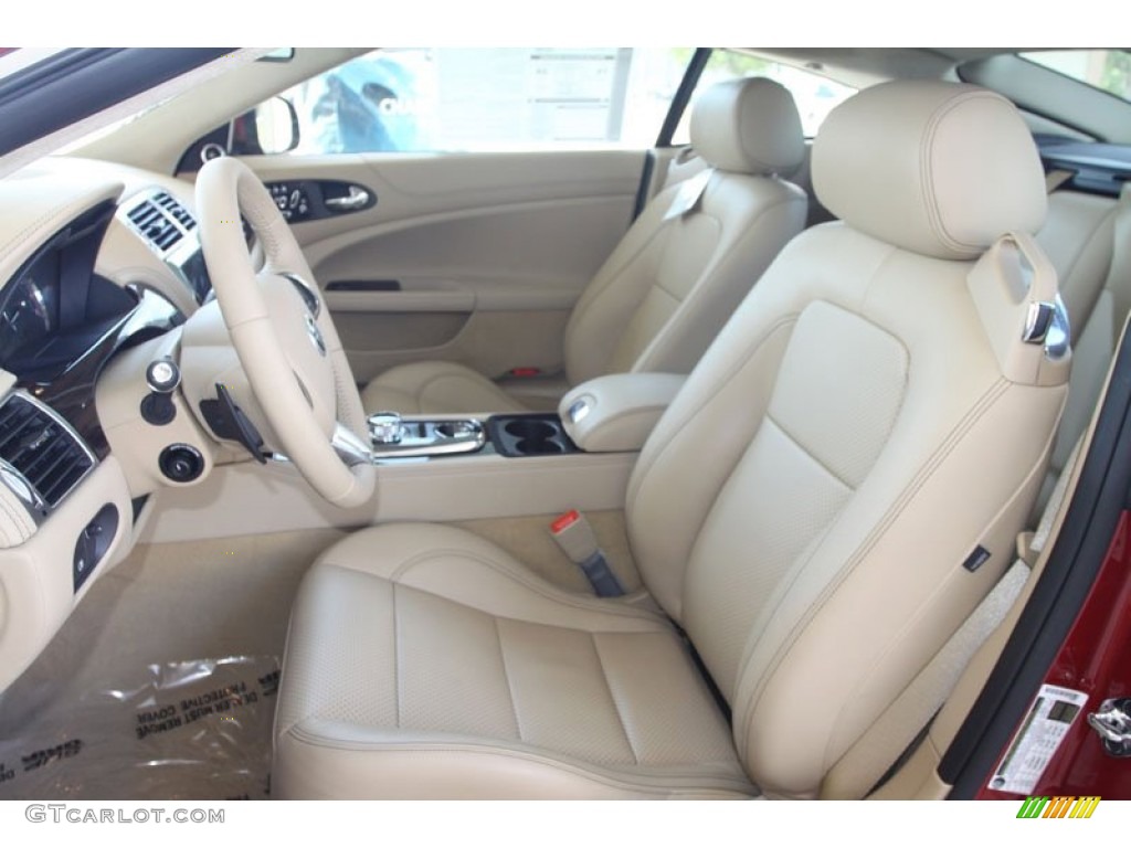 Caramel/Caramel Interior 2012 Jaguar XK XK Coupe Photo #56061011