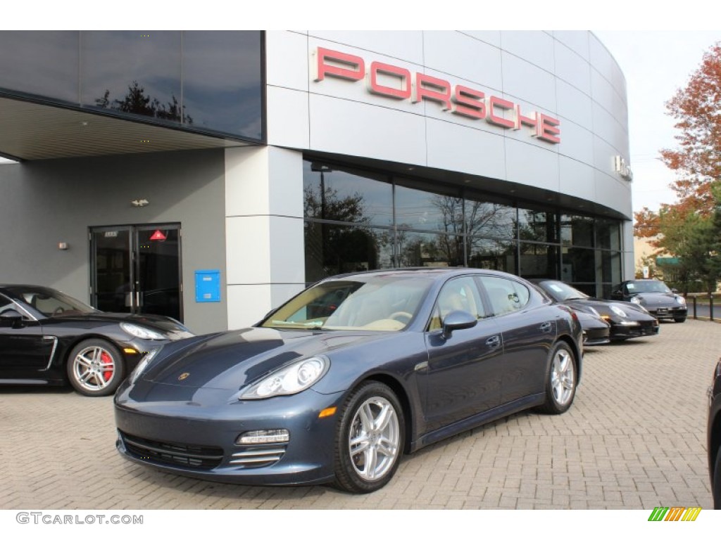 Yachting Blue Metallic 2012 Porsche Panamera 4 Exterior Photo #56061047