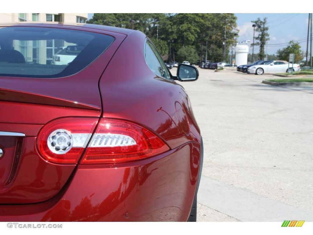 2012 XK XK Coupe - Claret Red Metallic / Caramel/Caramel photo #12