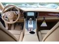Luxor Beige 2012 Porsche Panamera 4 Dashboard