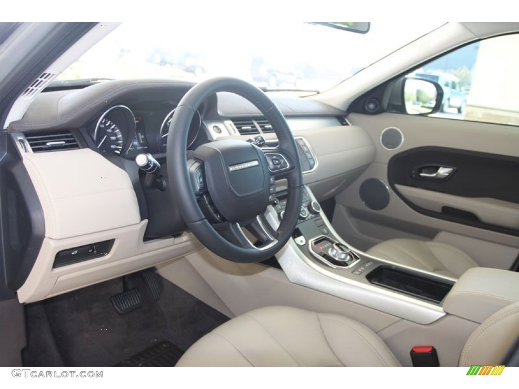 Almond/Espresso Interior 2012 Land Rover Range Rover Evoque Pure Photo #56061257