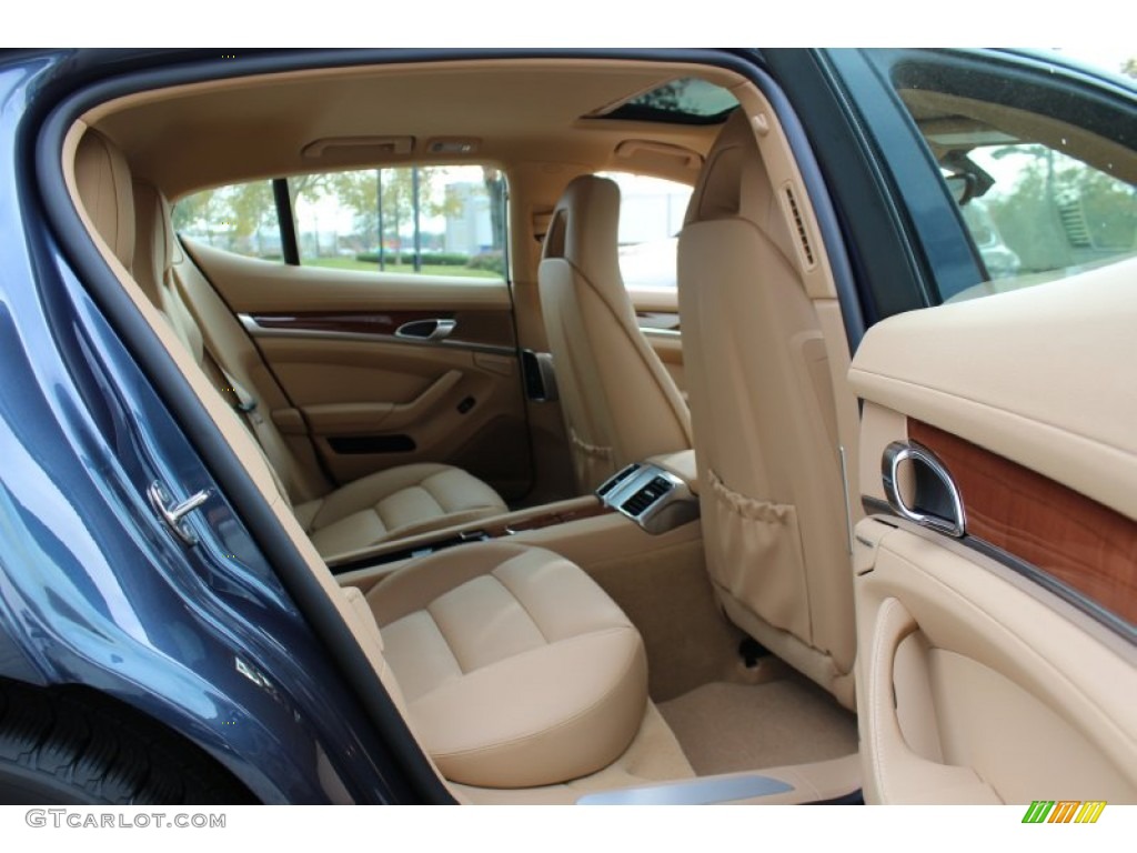 Luxor Beige Interior 2012 Porsche Panamera 4 Photo #56061281
