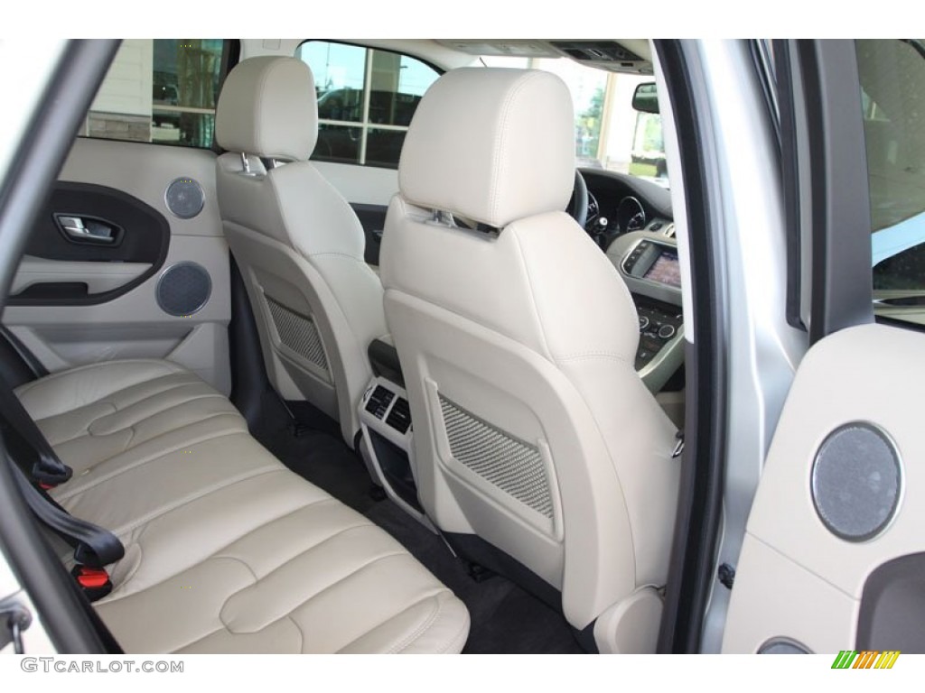 Almond/Espresso Interior 2012 Land Rover Range Rover Evoque Pure Photo #56061401