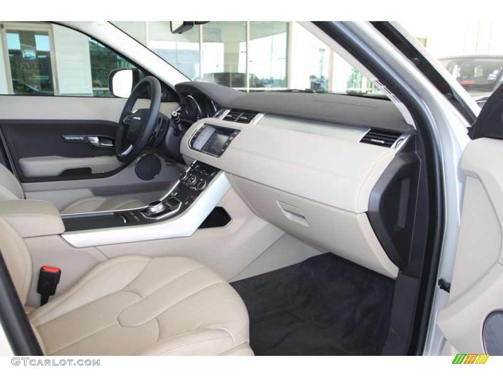 Almond/Espresso Interior 2012 Land Rover Range Rover Evoque Pure Photo #56061419