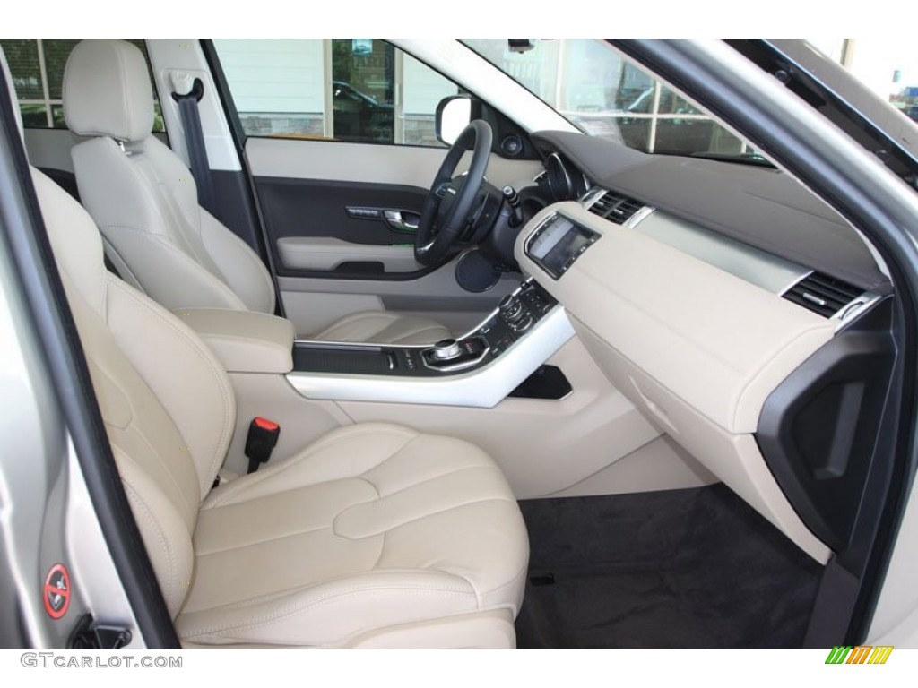 Almond/Espresso Interior 2012 Land Rover Range Rover Evoque Pure Photo #56061428