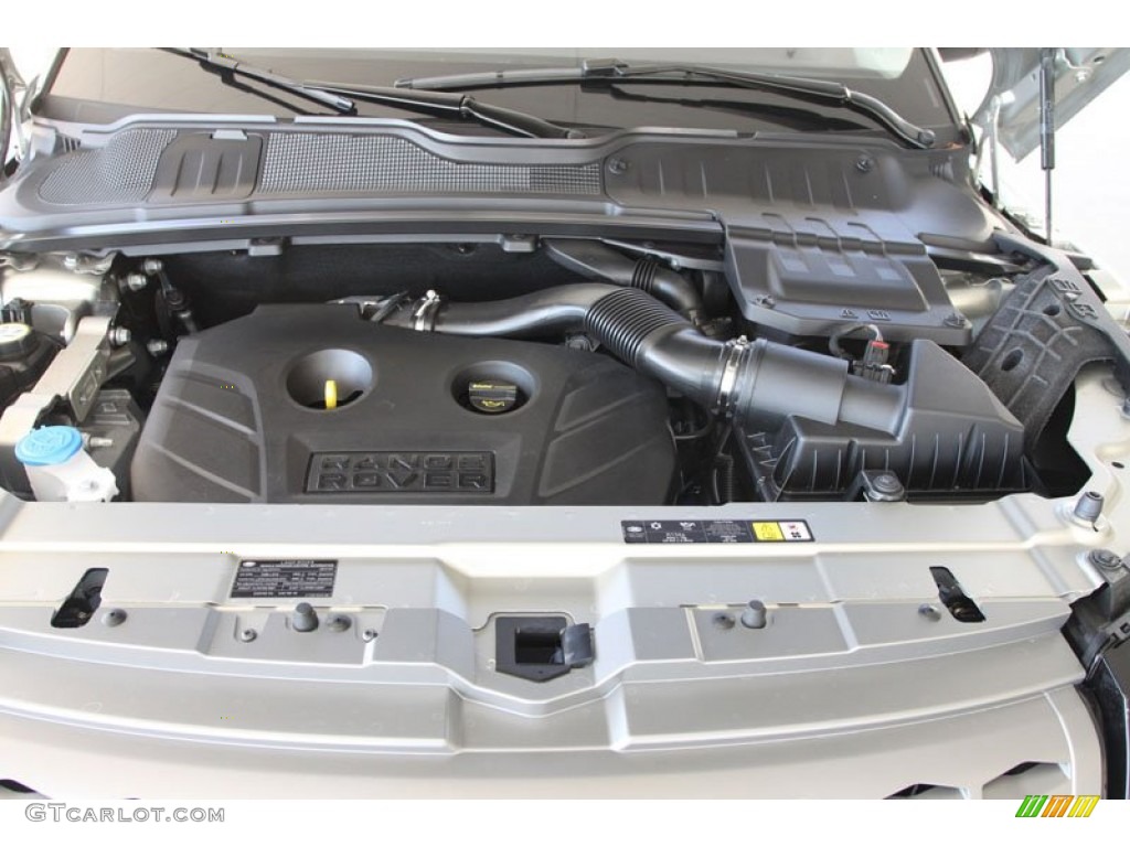 2012 Land Rover Range Rover Evoque Pure 2.0 Liter Turbocharged DOHC 16-Valve VVT Si4 4 Cylinder Engine Photo #56061437