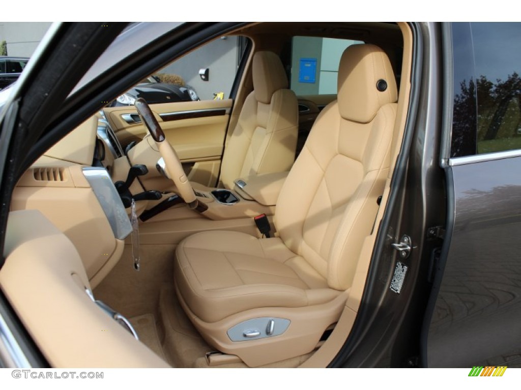 2012 Cayenne S - Umber Brown Metallic / Luxor Beige photo #13