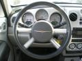 Pastel Slate Gray 2006 Chrysler PT Cruiser Touring Steering Wheel