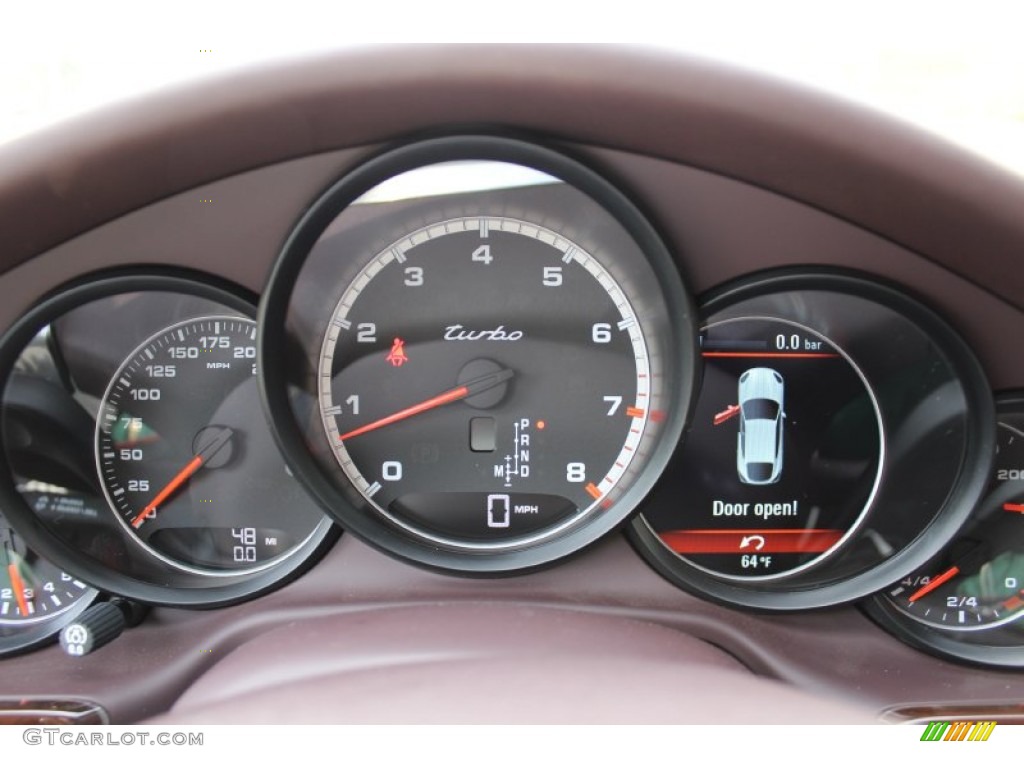 2012 Porsche Panamera Turbo Gauges Photo #56061791