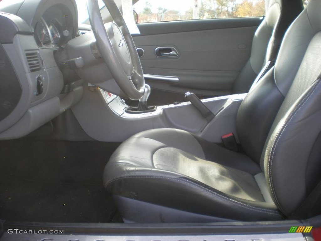 Dark Slate Grey/Medium Slate Grey Interior 2005 Chrysler Crossfire Limited Coupe Photo #56061833