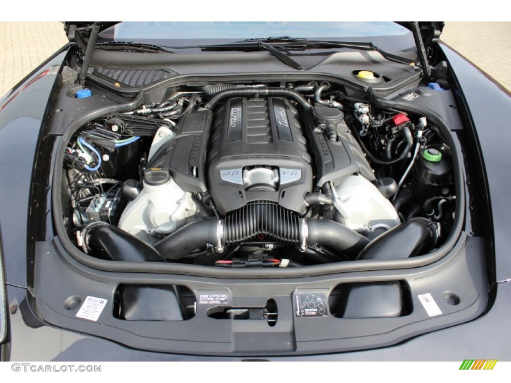 2012 Porsche Panamera Turbo 4.8 Liter DFI Twin-Turbocharged DOHC 32-Valve VarioCam Plus V8 Engine Photo #56061899