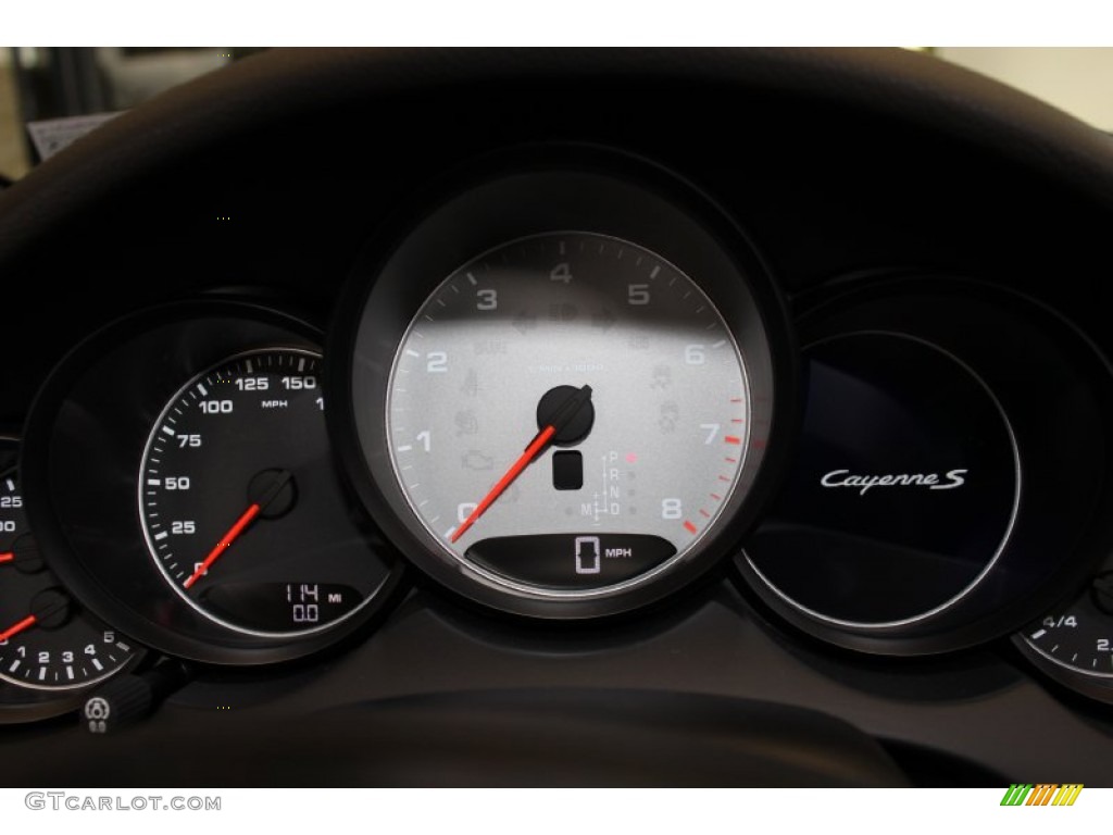 2012 Cayenne S - Black / Black photo #14