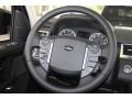 Ebony 2012 Land Rover Range Rover Sport Supercharged Steering Wheel