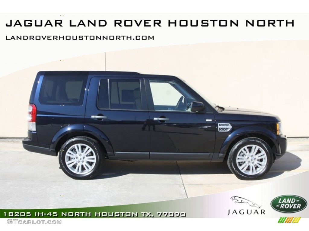 2012 LR4 HSE - Buckingham Blue Metallic / Almond/Nutmeg photo #1