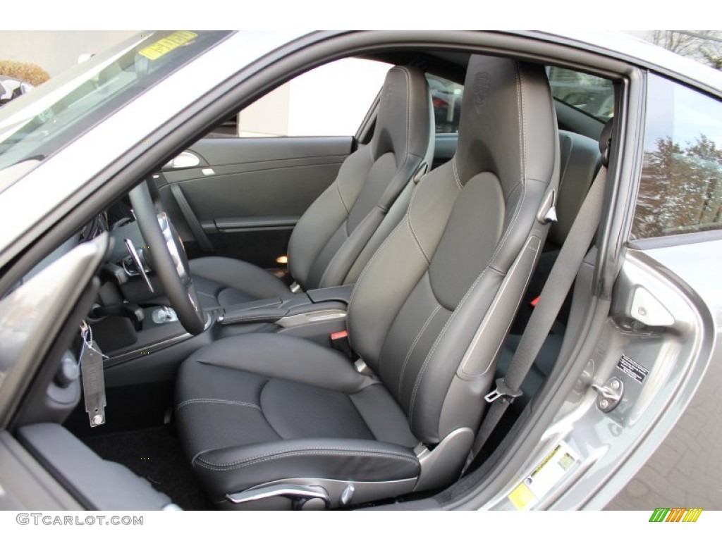 Black Interior 2012 Porsche 911 Carrera GTS Coupe Photo #56062341