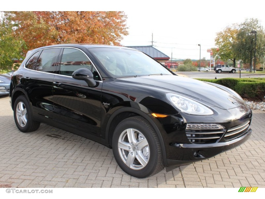 Black 2012 Porsche Cayenne S Hybrid Exterior Photo #56062556