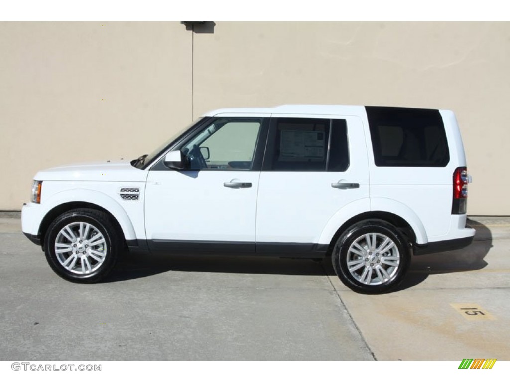 Fuji White 2012 Land Rover LR4 HSE Exterior Photo #56062577