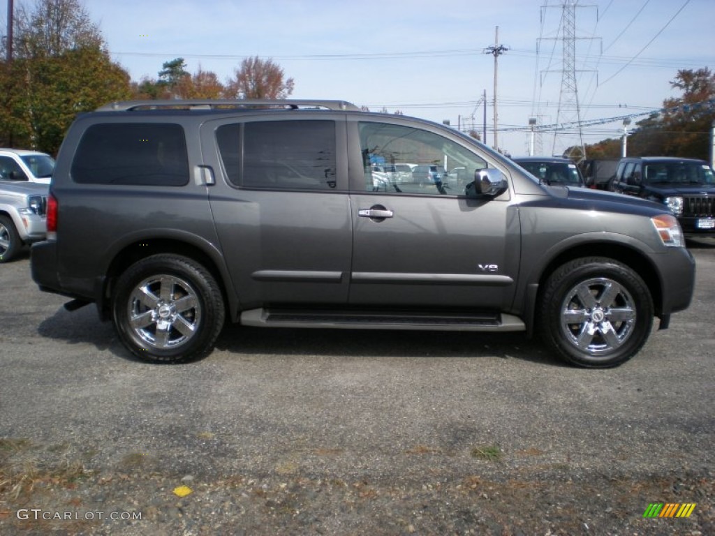 Smoke Metallic 2009 Nissan Armada LE 4WD Exterior Photo #56062615
