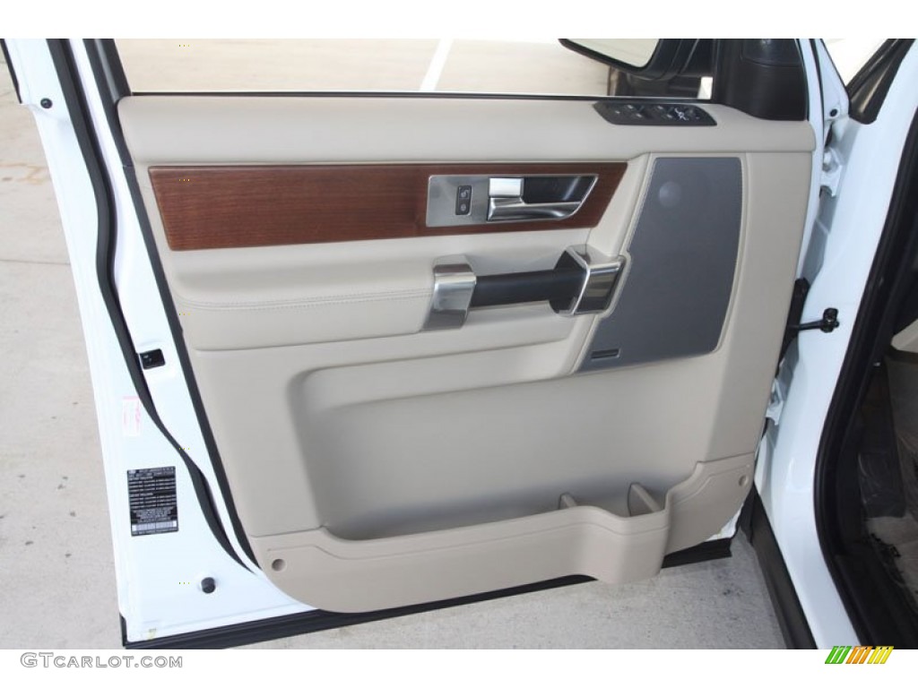 2012 Land Rover LR4 HSE Almond/Nutmeg Door Panel Photo #56062628