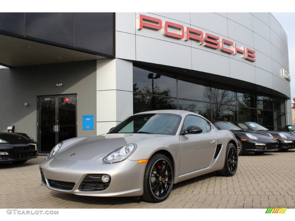 Platinum Silver Metallic 2011 Porsche Cayman S Exterior Photo #56063138