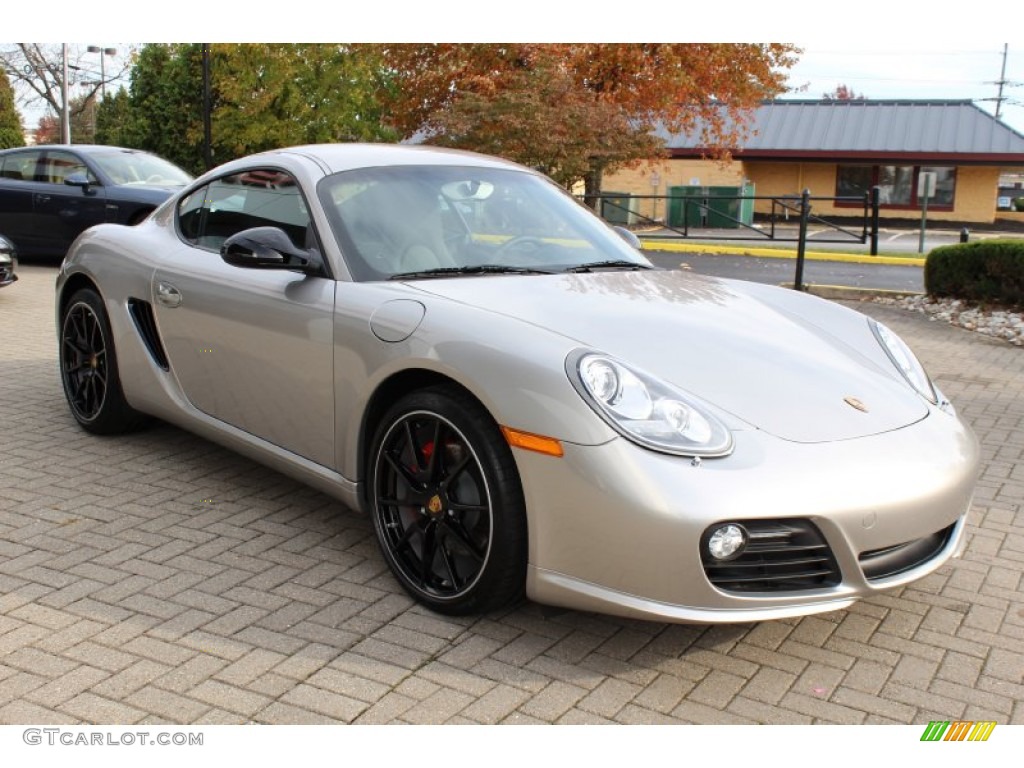 Platinum Silver Metallic 2011 Porsche Cayman S Exterior Photo #56063155