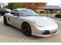 Platinum Silver Metallic 2011 Porsche Cayman S Exterior