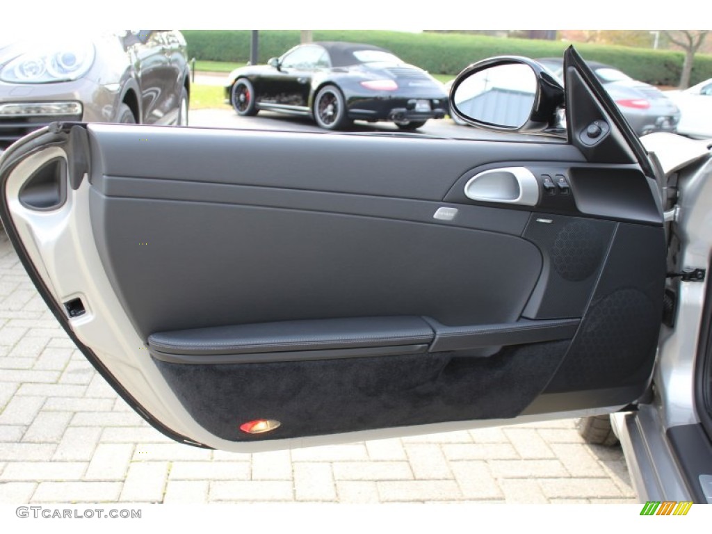 2011 Porsche Cayman S Black Door Panel Photo #56063207