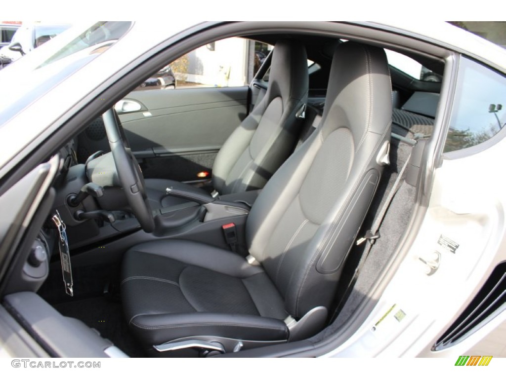 Black Interior 2011 Porsche Cayman S Photo #56063238