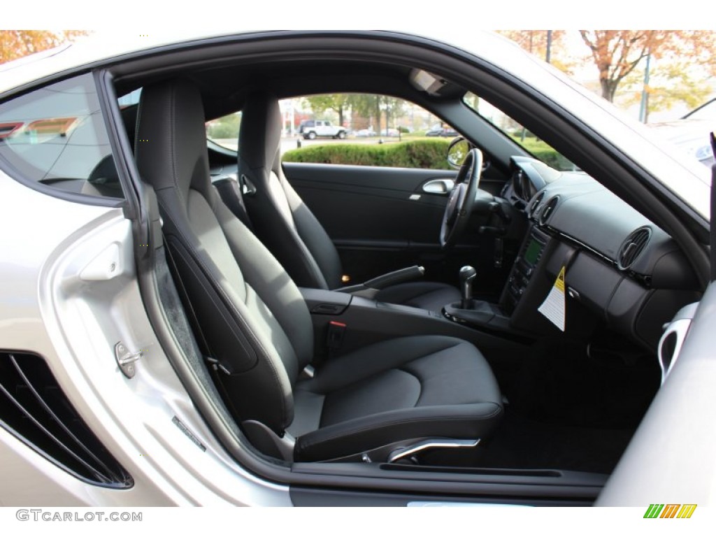 Black Interior 2011 Porsche Cayman S Photo #56063321