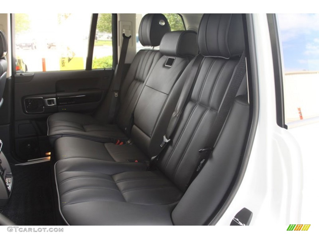 Jet Interior 2012 Land Rover Range Rover Supercharged Photo #56064938