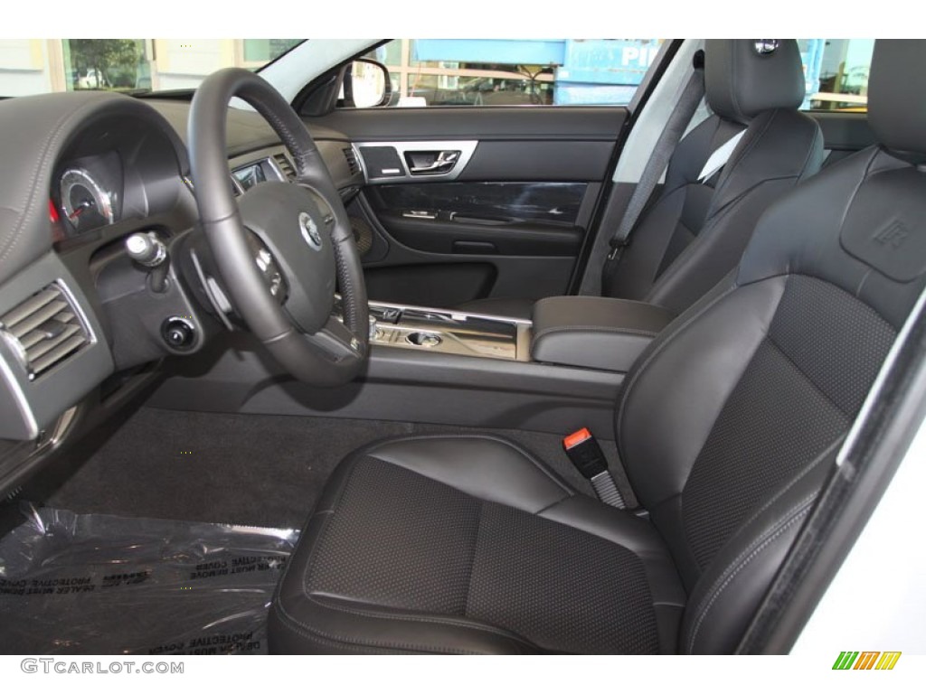 Warm Charcoal Interior 2011 Jaguar XF XFR Sport Sedan Photo #56065199