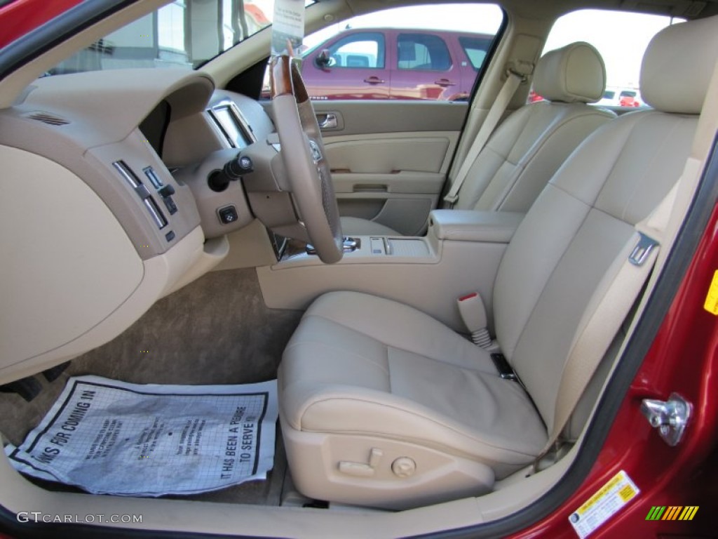 2010 STS 4 V8 AWD - Crystal Red Tintcoat / Cashmere photo #3