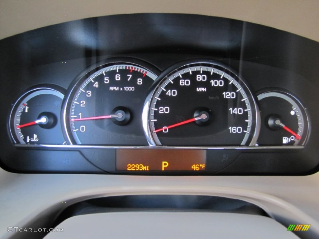 2010 Cadillac STS 4 V8 AWD Gauges Photo #56065364