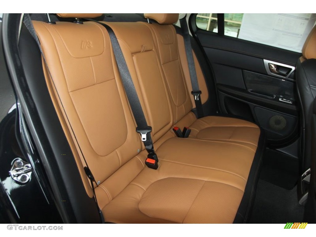 London Tan/Warm Charcoal Interior 2011 Jaguar XF XFR Sport Sedan Photo #56065390