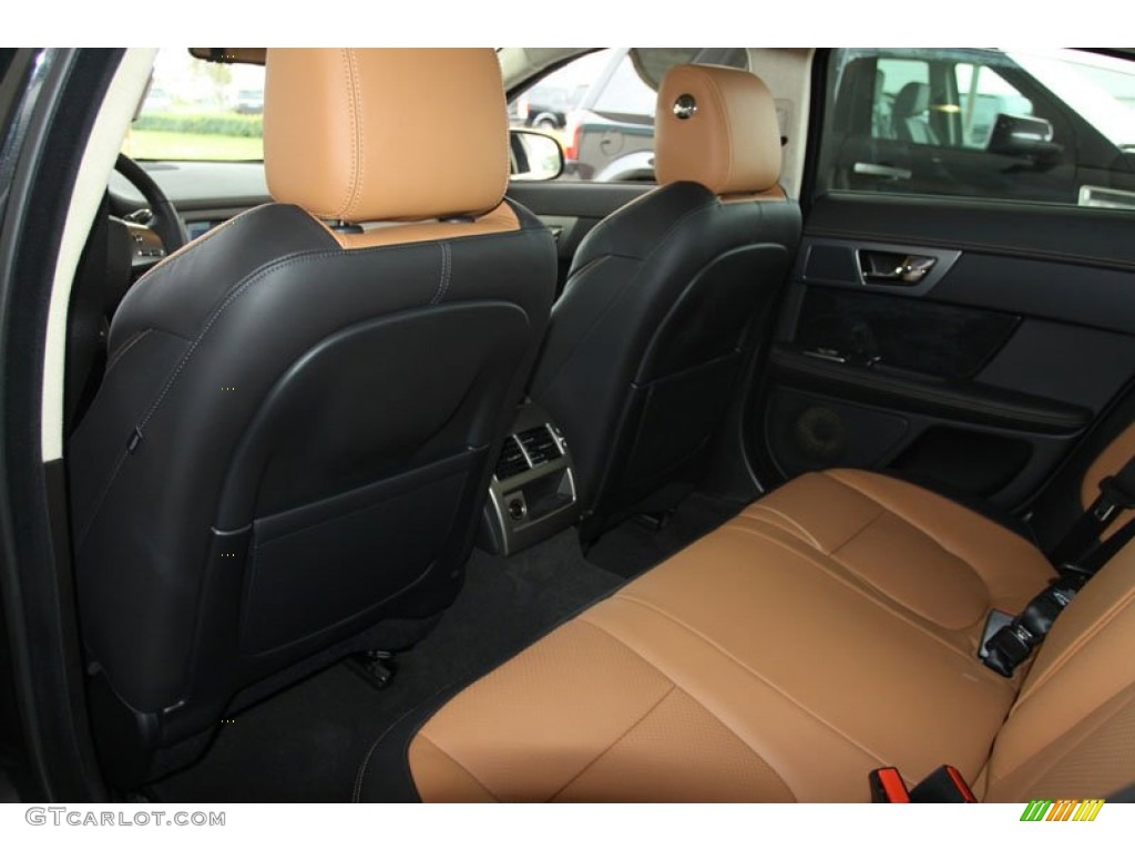 London Tan/Warm Charcoal Interior 2011 Jaguar XF XFR Sport Sedan Photo #56065463