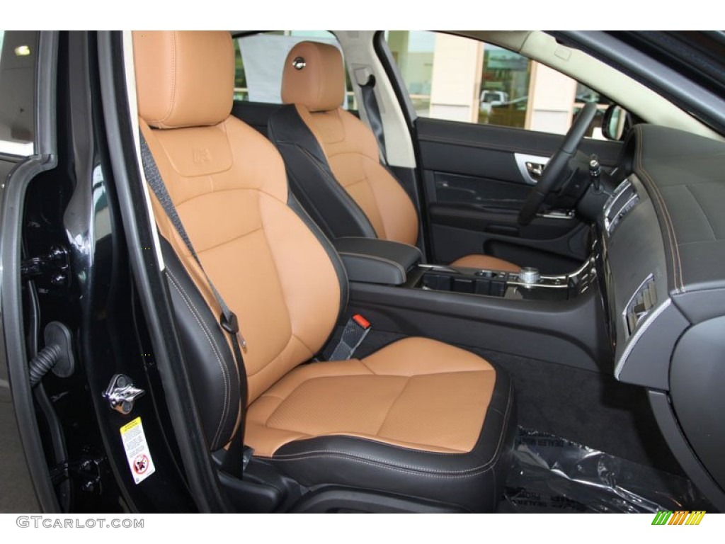 London Tan/Warm Charcoal Interior 2011 Jaguar XF XFR Sport Sedan Photo #56065487