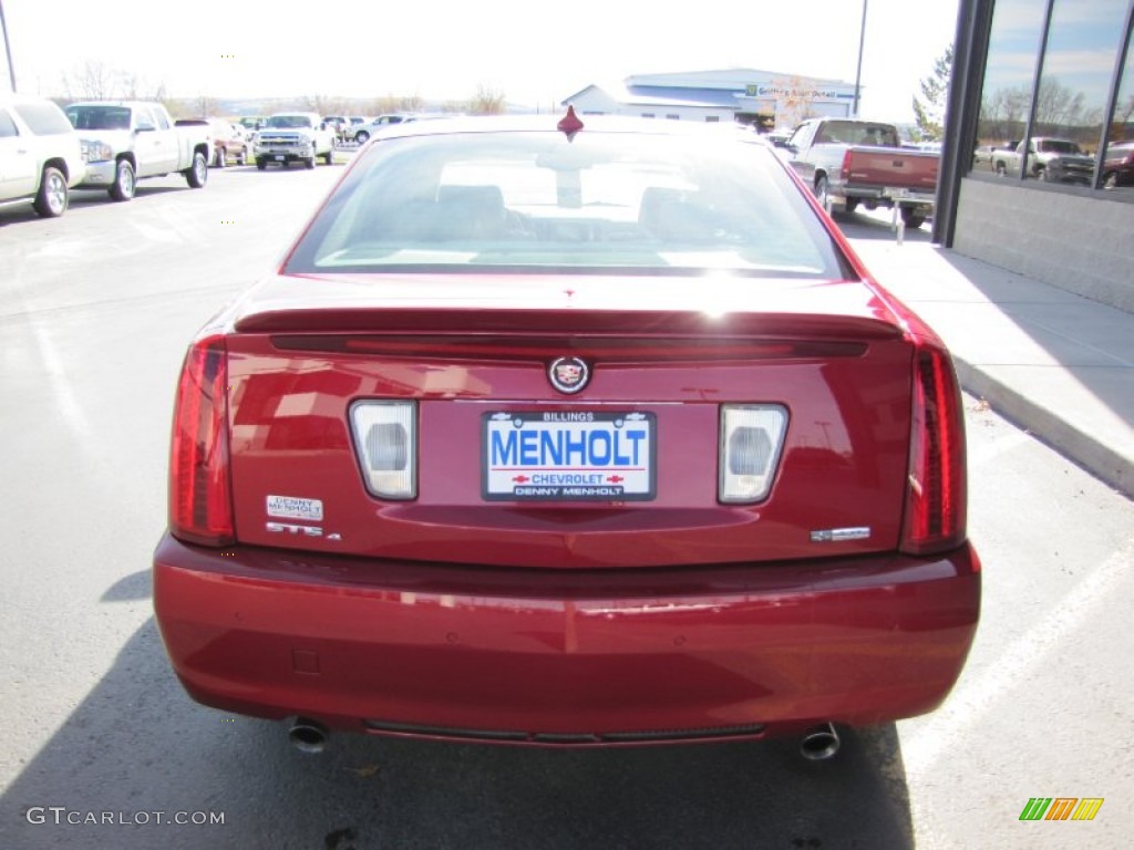 2010 STS 4 V8 AWD - Crystal Red Tintcoat / Cashmere photo #30