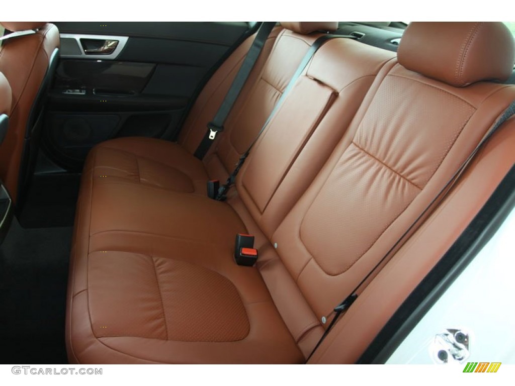 Spice Red/Warm Charcoal Interior 2011 Jaguar XF XF Supercharged Sedan Photo #56065628
