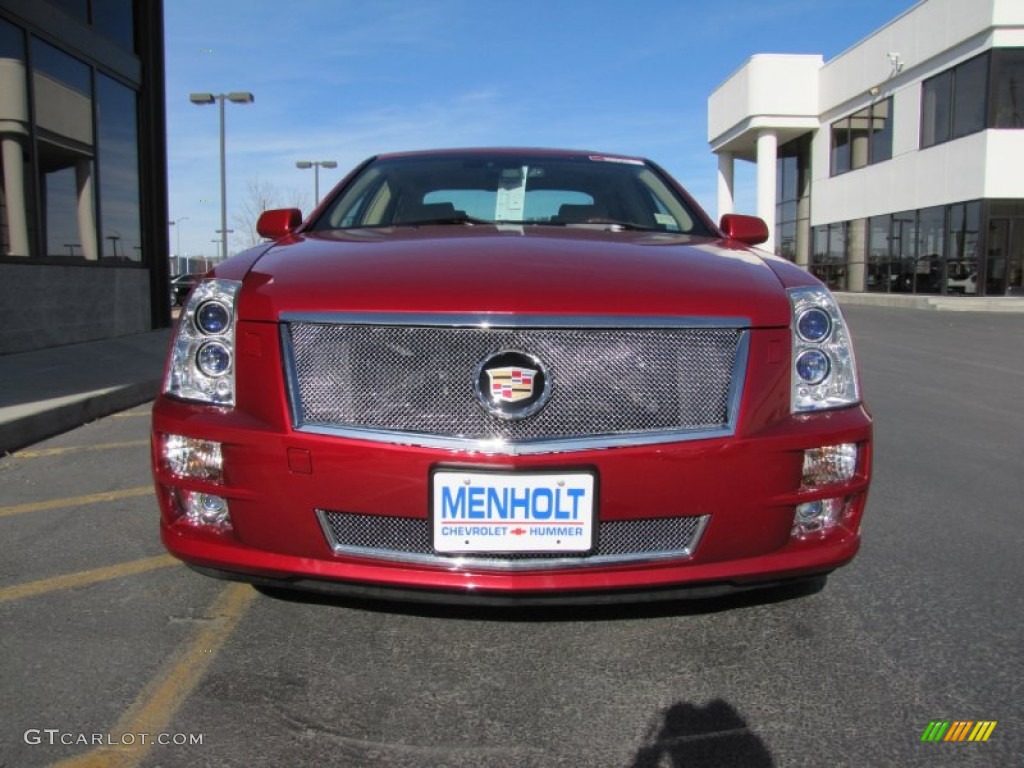 2010 STS 4 V8 AWD - Crystal Red Tintcoat / Cashmere photo #34