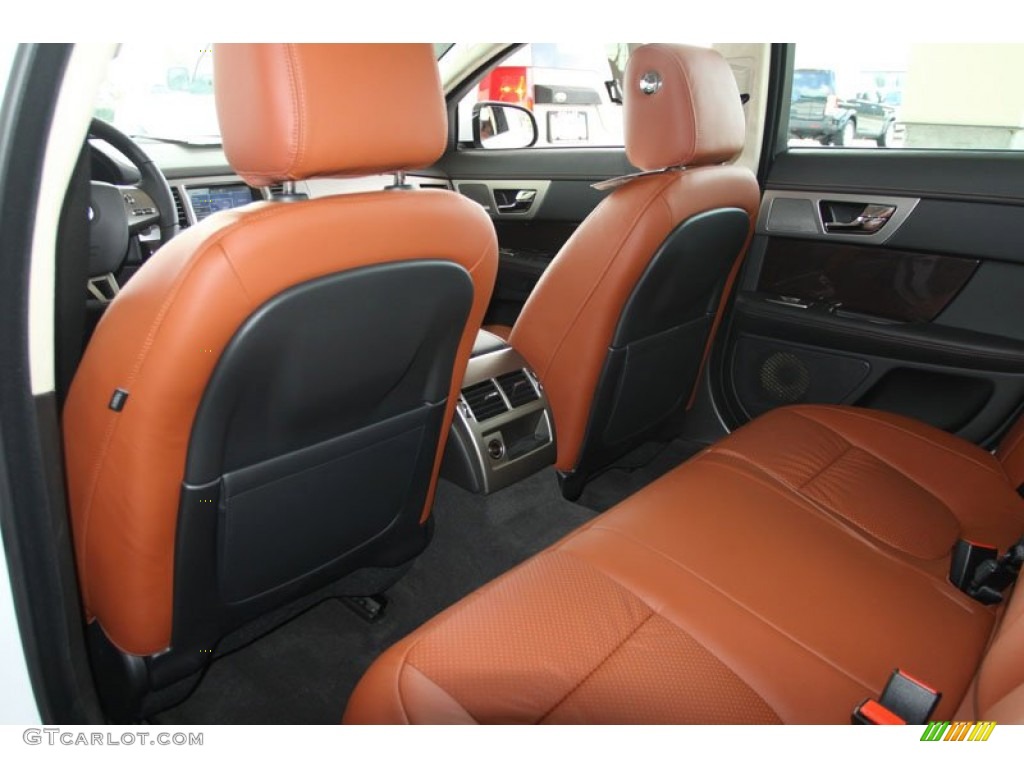 Spice Red/Warm Charcoal Interior 2011 Jaguar XF XF Supercharged Sedan Photo #56065727